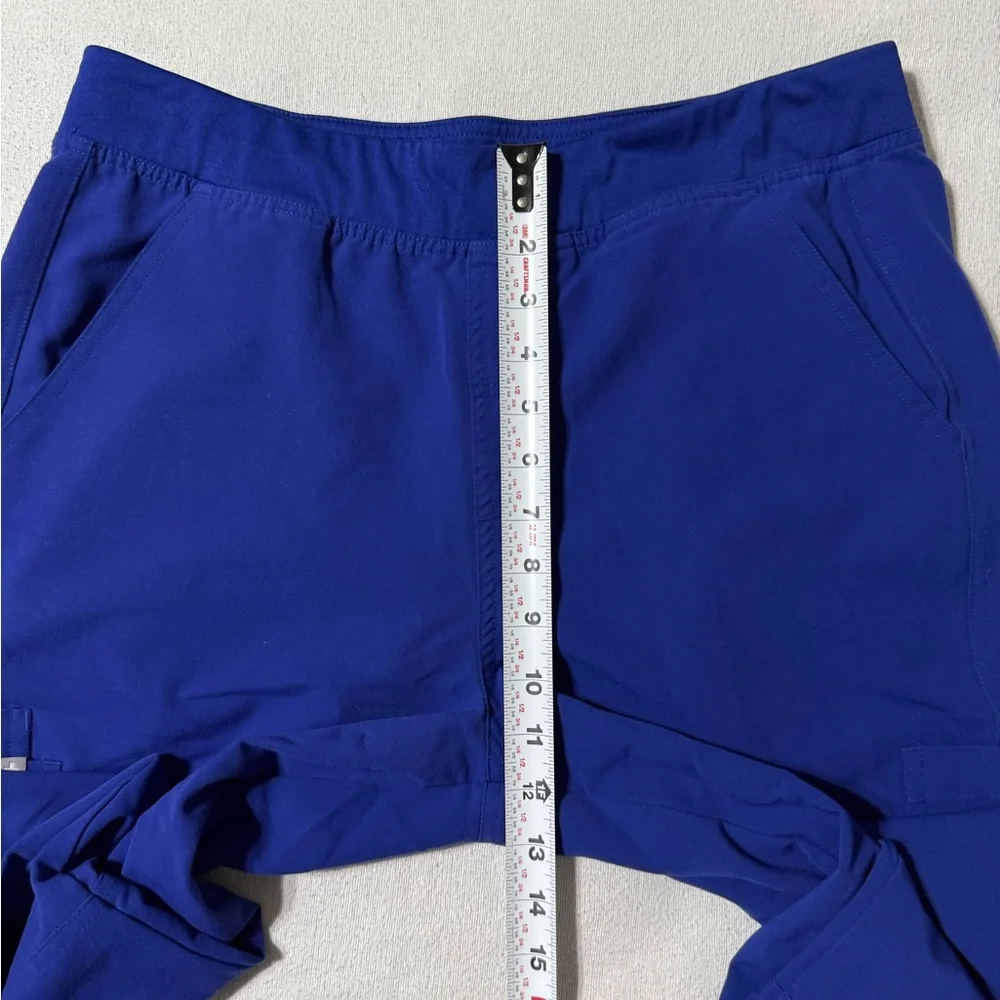 FIGS‎ Axim Mens Large Cargo Scrub Pants Technical Collection Royal Blue